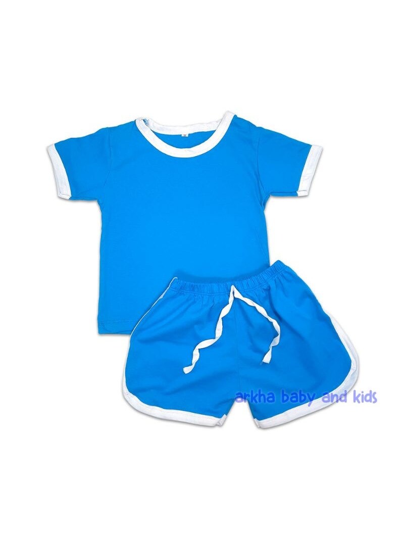 Set retro/setelan anak perempuan /setelan anak laki/kaos anak/baju anak foto 4