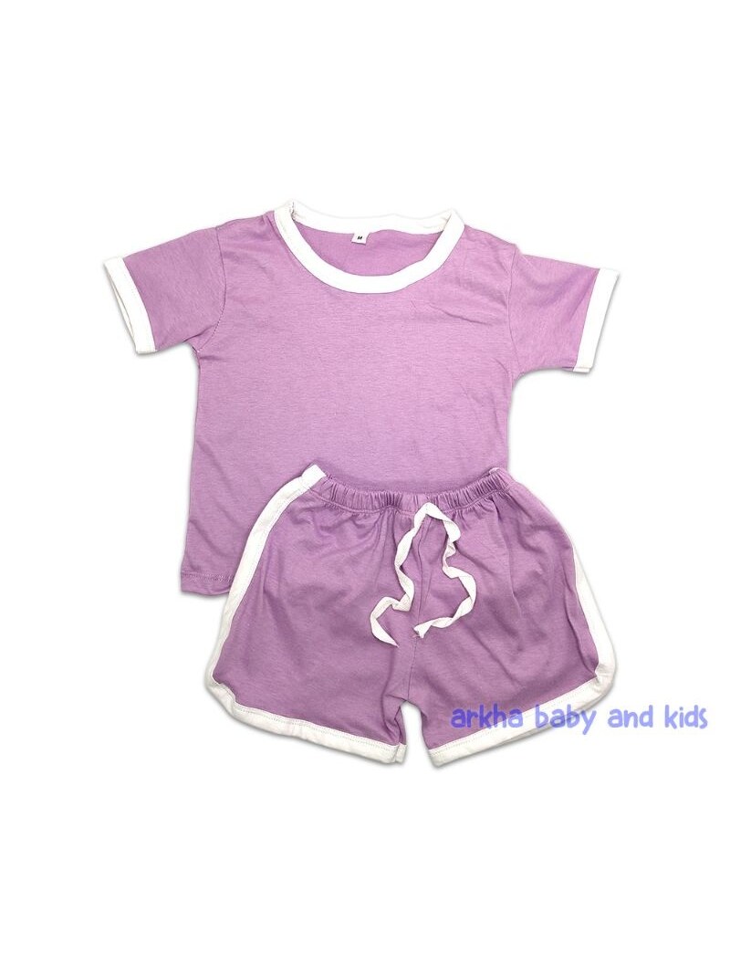 Set retro/setelan anak perempuan /setelan anak laki/kaos anak/baju anak foto 1
