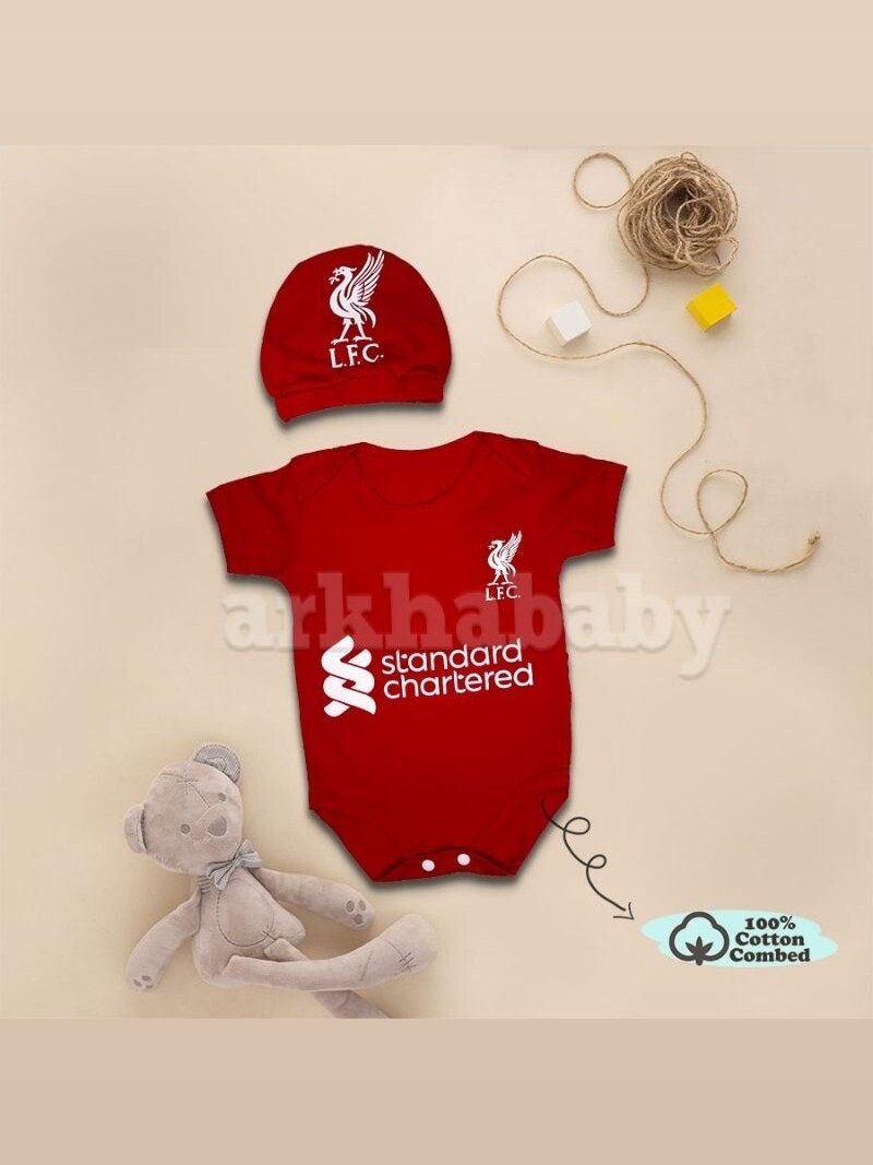 Baju bayi Jumper bayi BOLA/bahan katun/ jumpsuit baby Bola