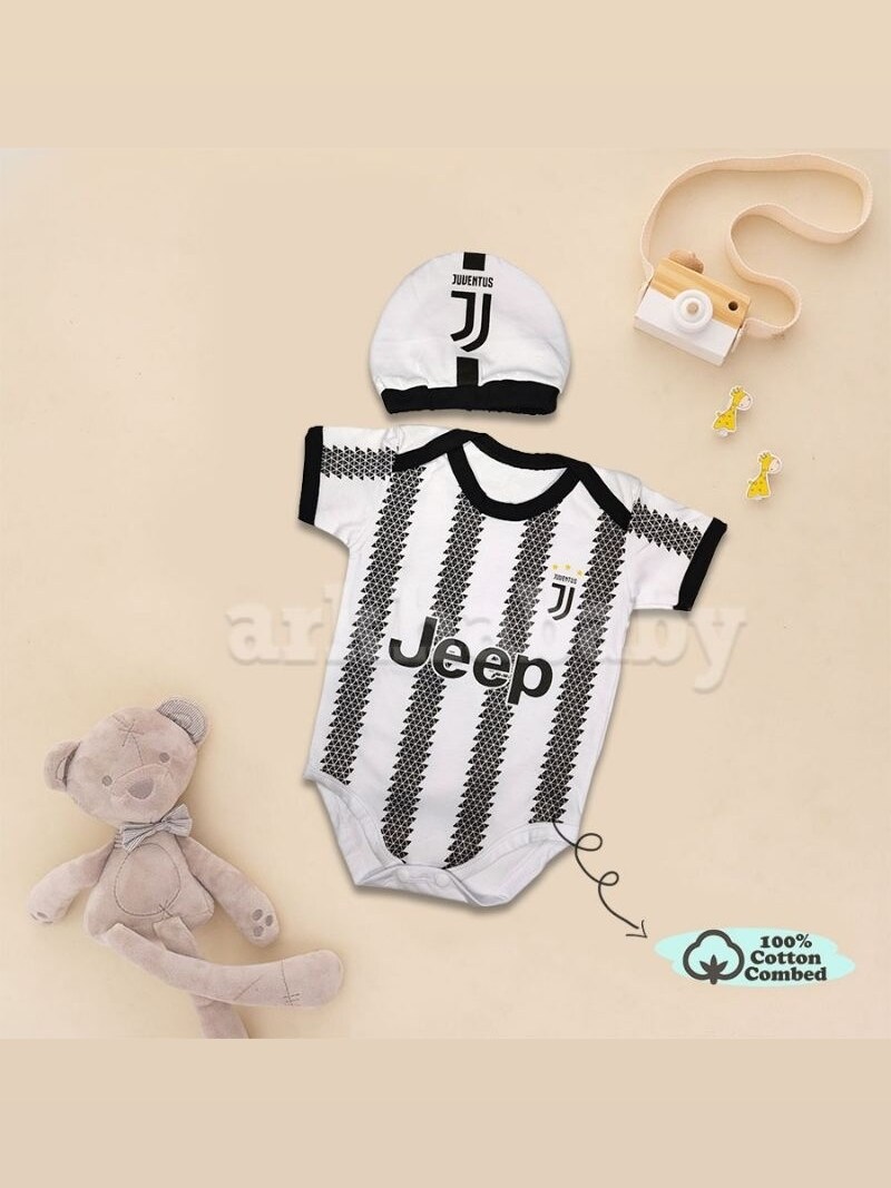 Baju bayi Jumper bayi BOLA/bahan katun/ jumpsuit baby Bola foto 3