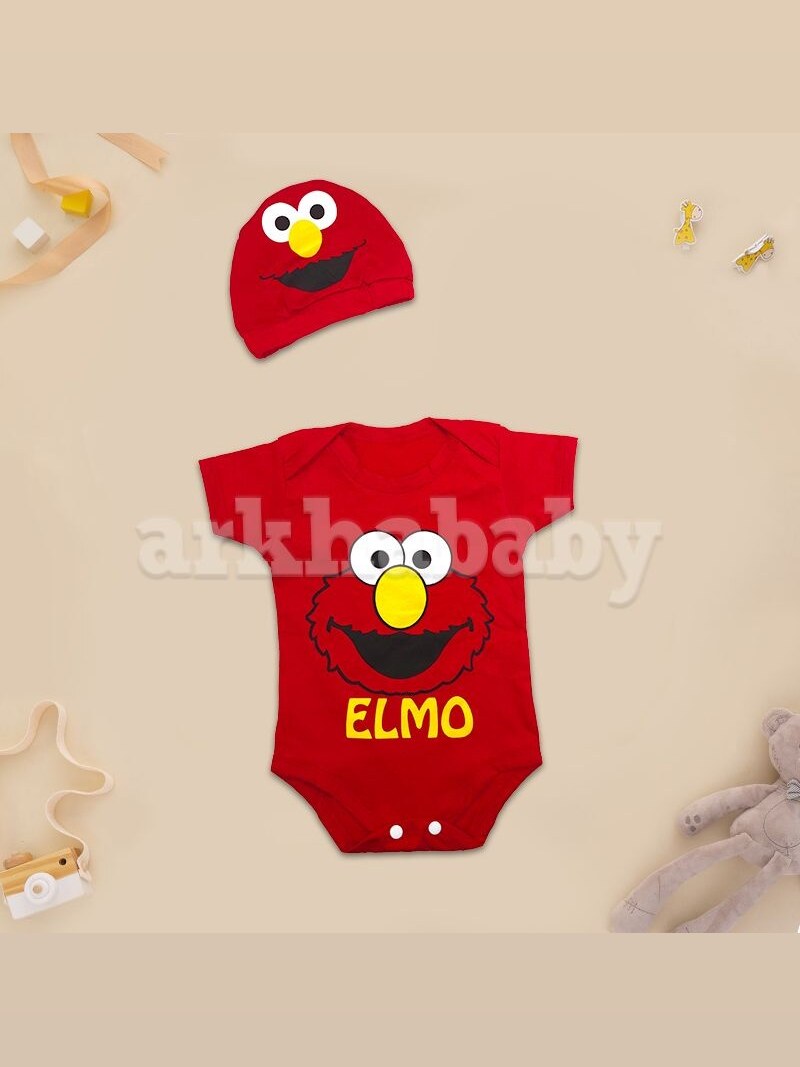 JUMPER BAYI BAJU BAYI ELMO /jumpsuit baby elmo foto 2