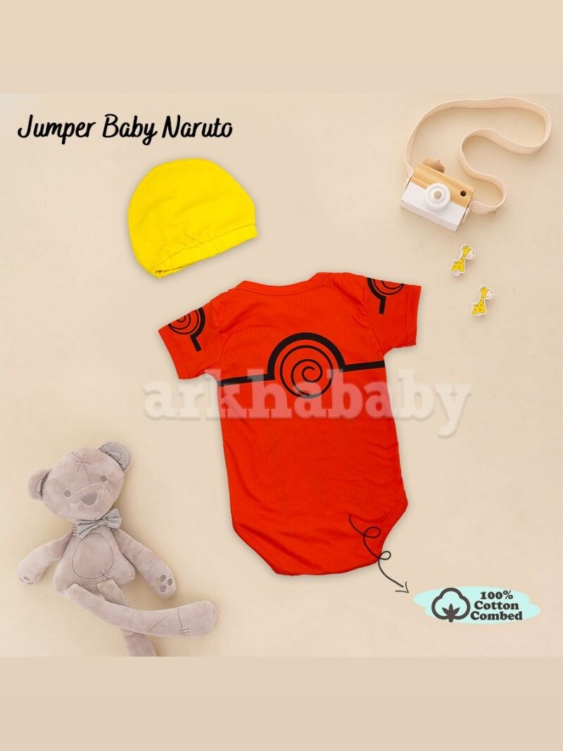 BAJU BAYI JUMPER BAYI NARUTO/ JUMPSUIT BABY NARUTO foto 3