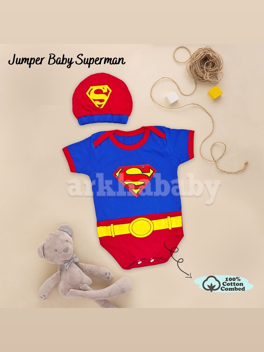Jumper bayi superman/jumspuit baby superman foto 1