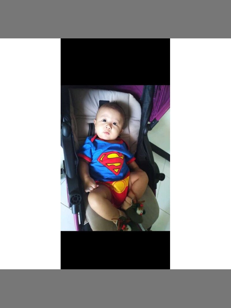 Jumper bayi superman/jumspuit baby superman foto 2