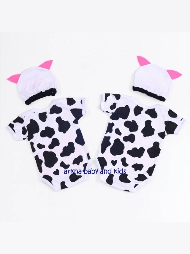 Jumper bayi baju bayi sapi/jumpsuit baby cow/ (SNI ) foto 4