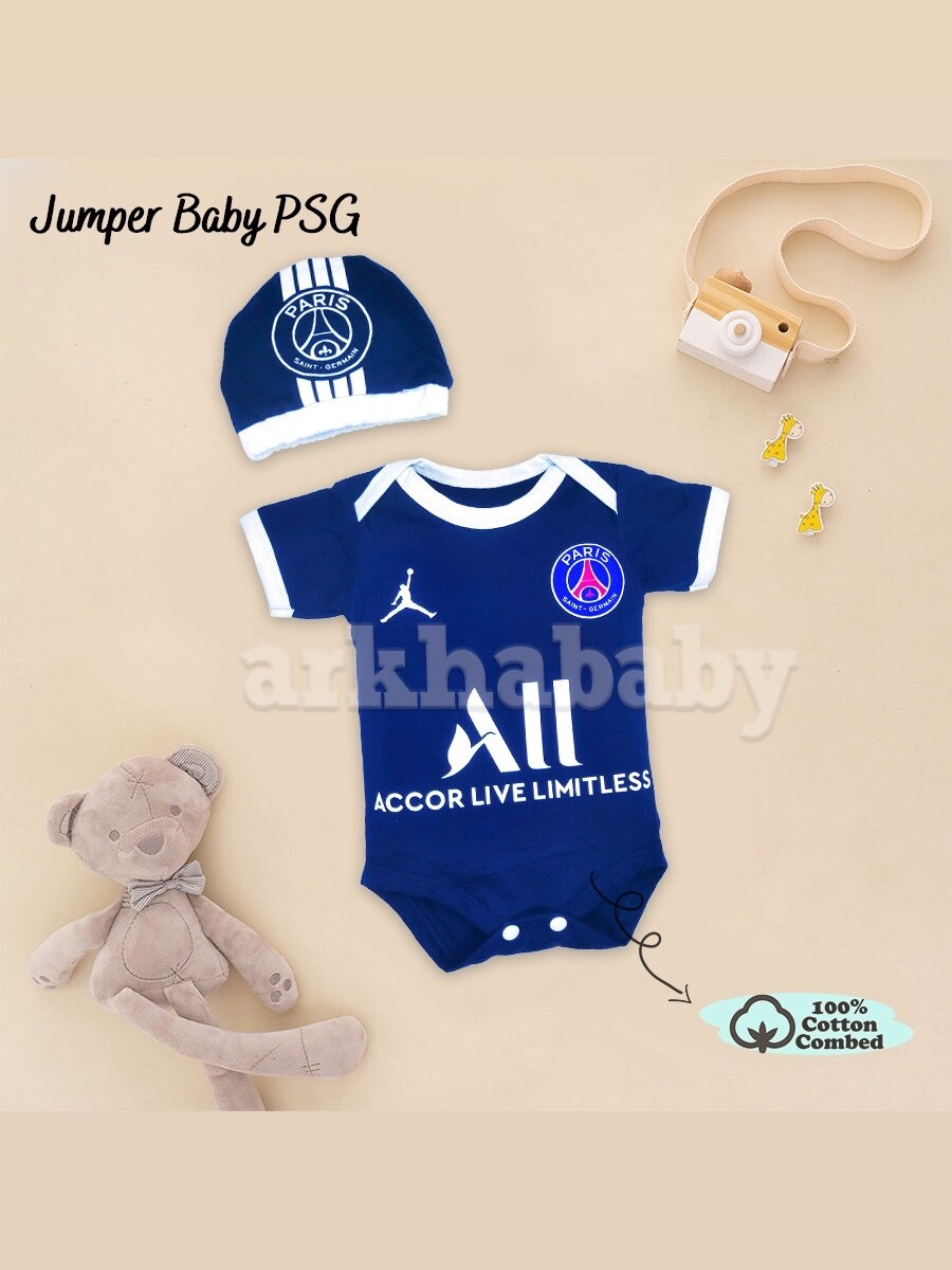 Jumper bayi baju bayi PSG/jumper bayi bola psg foto 1