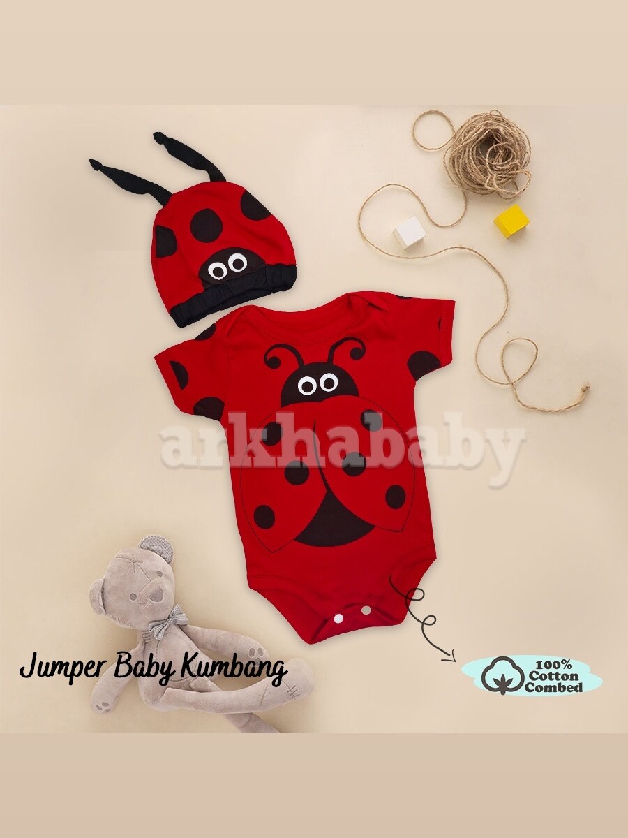 KOSTUM BAYI BAJU BAYI JUMPER BAYI MOTIF KEPIK (SNI ) foto 2