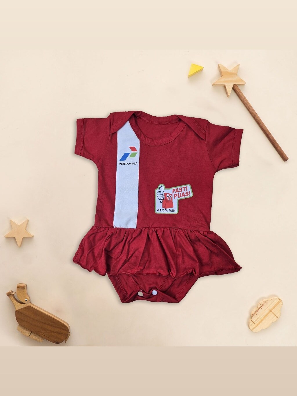 Baju bayi Jumper bayi perempuan/jumpsuit baby SD/Baju bayi bahan katun/Baju bayi perempuak/kostum bayi perempuan / bahan katun( SNI ) foto 1