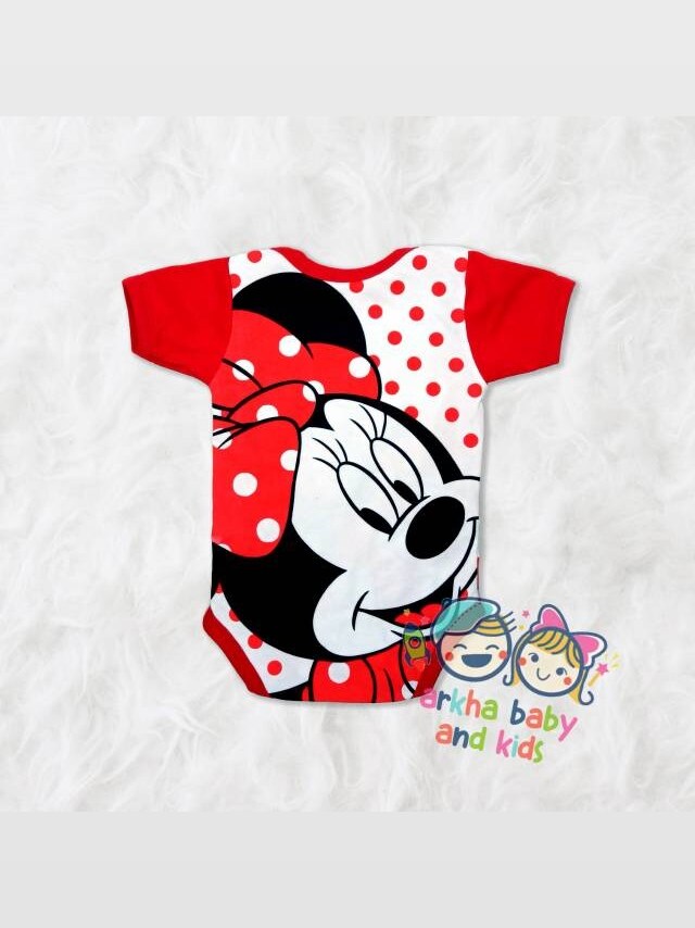 Jumper bayi baju bayi minie mouse/jumpsuit baby minnie foto 4