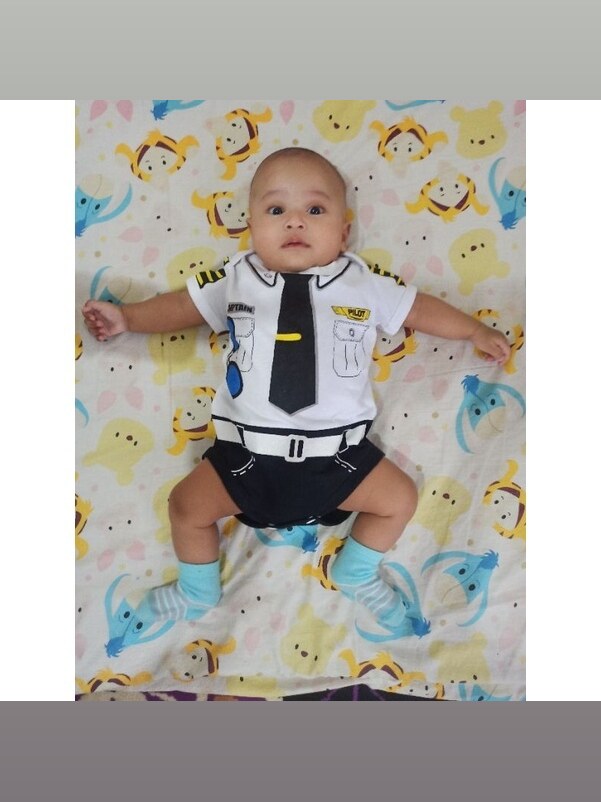 JUMPER BAYI BAJU BAYI PILOT/KOSTUM BAYI/ BAJU BAYI KARAKTER/jumpsuit baby pilot ( SNI ) foto 8