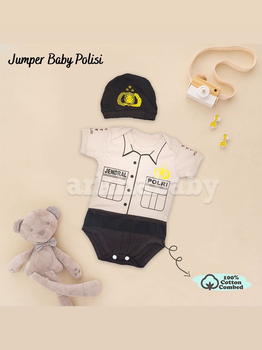 BAJU BAYI JUMPER BAYI PROFESI/JUMPSUT BABY/KOSTUM BAYI/BAJU BAYI KARAKTER ( SNI ) foto 6