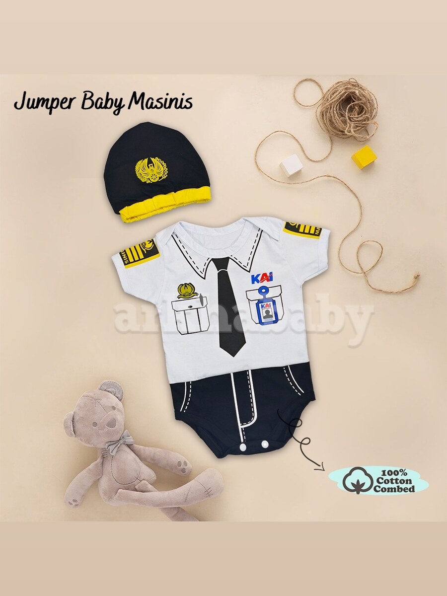 BAJU BAYI JUMPER BAYI PROFESI/JUMPSUT BABY/KOSTUM BAYI/BAJU BAYI KARAKTER ( SNI ) foto 7