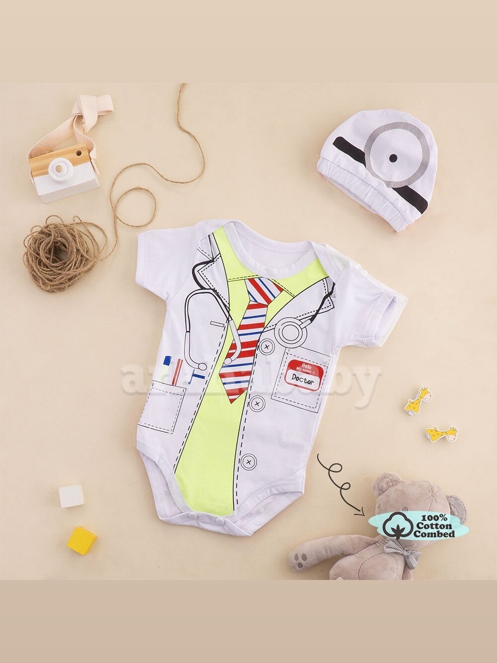 BAJU BAYI JUMPER BAYI PROFESI/JUMPSUT BABY/KOSTUM BAYI/BAJU BAYI KARAKTER ( SNI ) foto 8