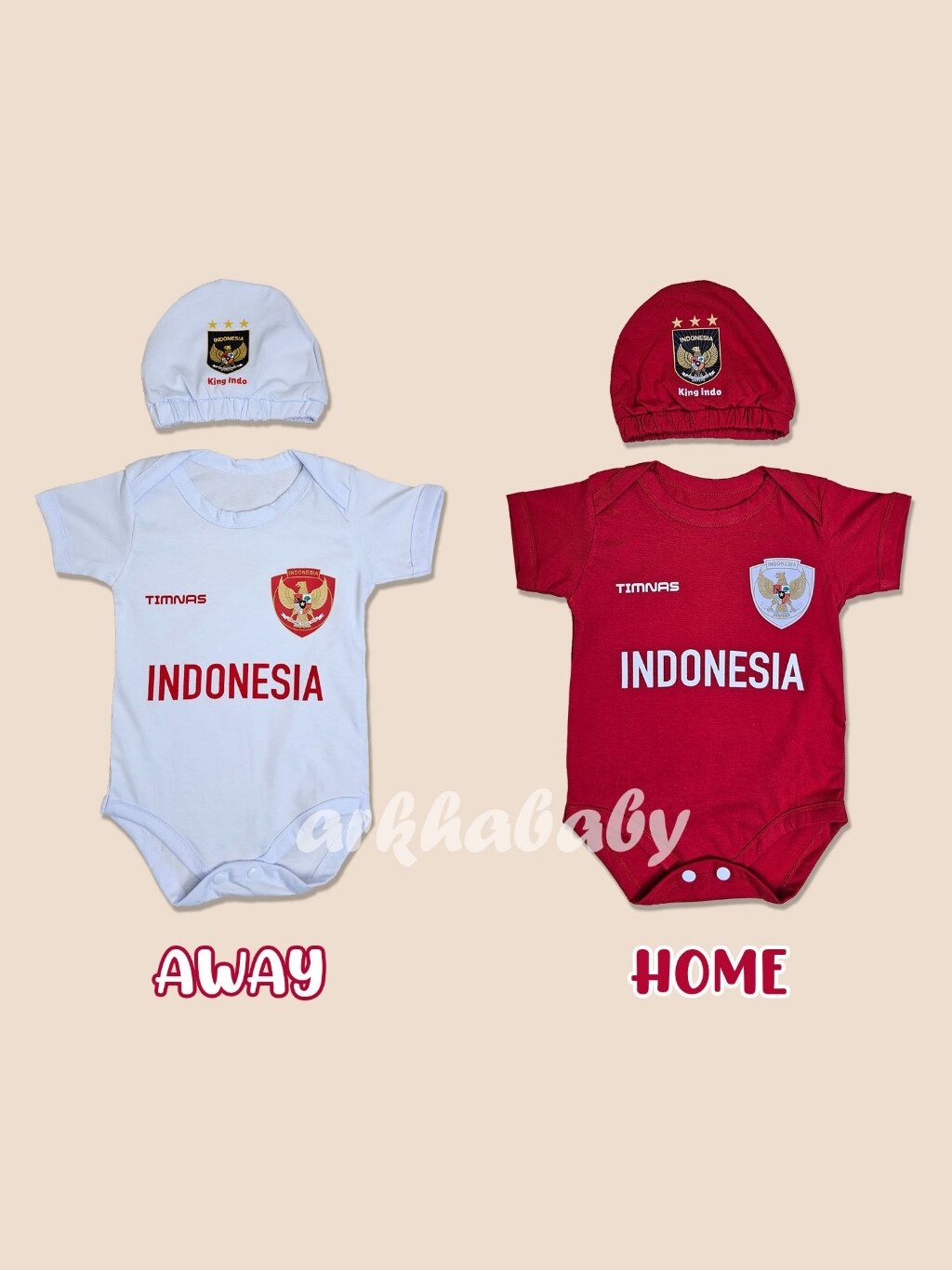 Jumper bayi baju bayi timnas indonesia/ jumpsuit baby timnas /Jumper bayi club bola indonesi/ jumper bayi persebaya/bahan katun (SNI) foto 3