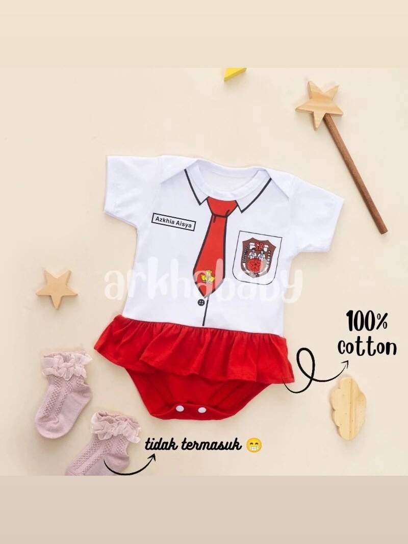 Jumper bayi/Baju bayi/Kustom nama baju bayi/custom nama baju anak/Kustom nama baju sekolah/kustom nama jumper. foto 2
