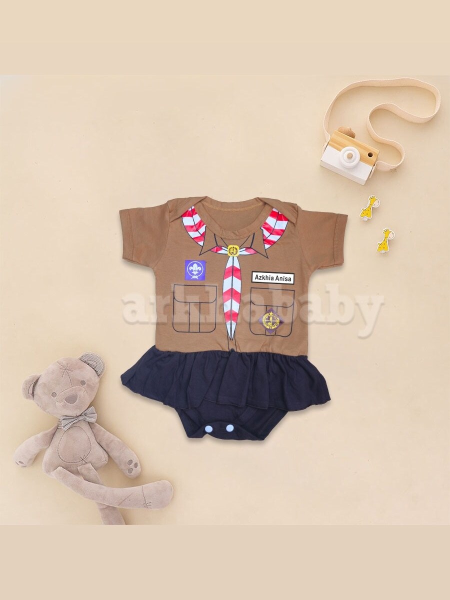 Jumper bayi/Baju bayi/Kustom nama baju bayi/custom nama baju anak/Kustom nama baju sekolah/kustom nama jumper. foto 5