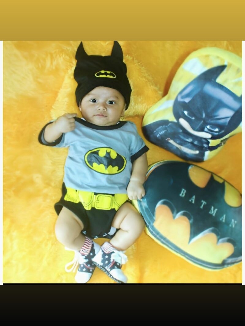Jumper bayi baju bayi batman /jumpsuit baby batman foto 1