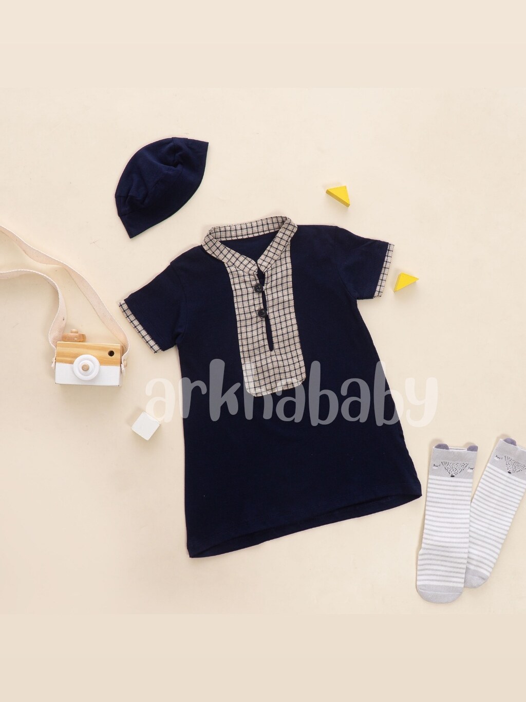 Koko bayi Jubah bayi Koko bayi Bajubayi Jubah Bayi Aqiqah baju koko bayi Aqiqah( SNI) foto 1