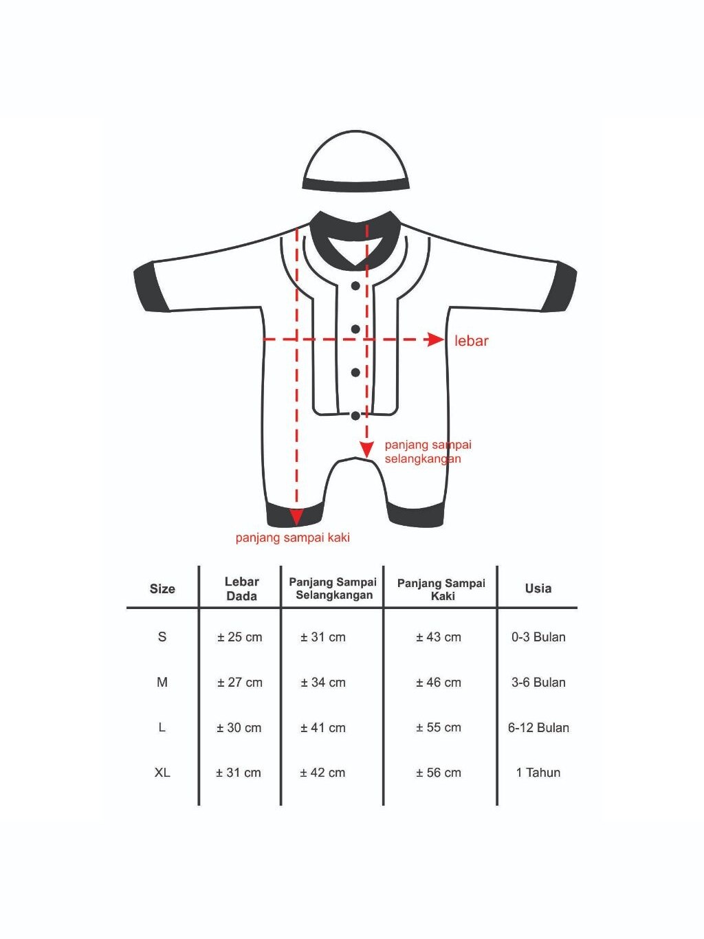arkhababy- Baju koko bayi newbron Koko bayi 0-3 bulan Koko bayi laki laki 6-12 bulan koko bayi lucu foto 5