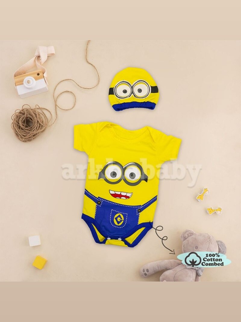 JUMPER BAYI BAJU BAYI KARAKTER/KOSTUM BAYI/ baju bayi lengan pendek/ (SNI ) foto 5
