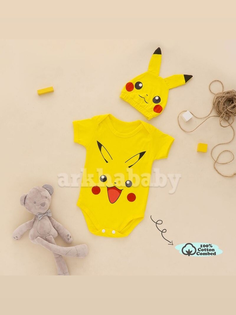 JUMPER BAYI BAJU BAYI KARAKTER/KOSTUM BAYI/ baju bayi lengan pendek/ (SNI ) foto 8