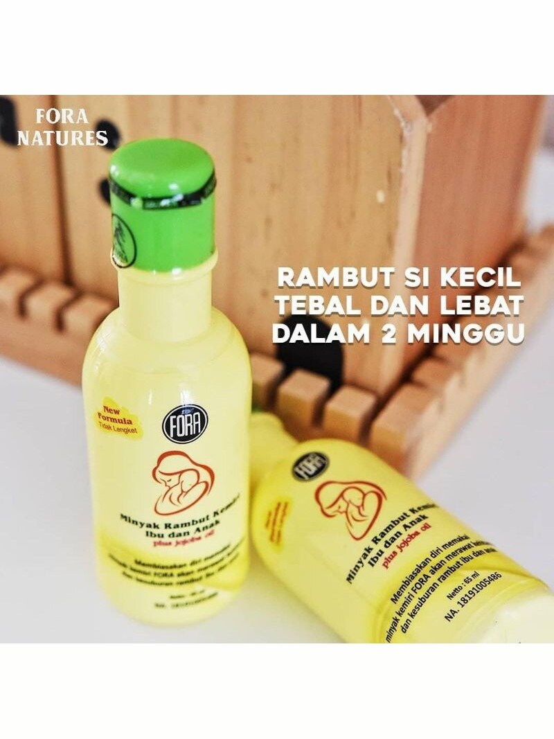 Minyak Kemiri FORA penyubur Rambut Bayi foto 1