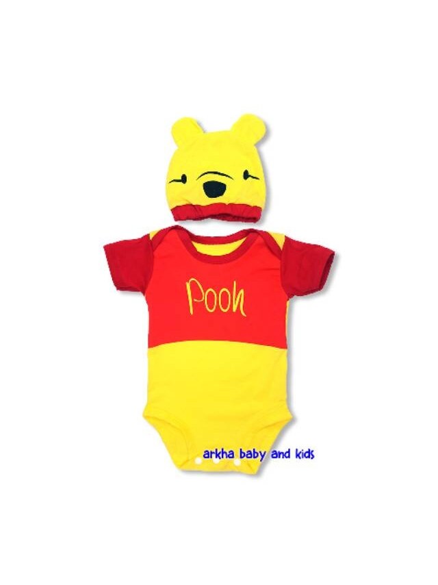 Baju bayi jumper bayi pooh/jumpsuit baby pooh foto 1