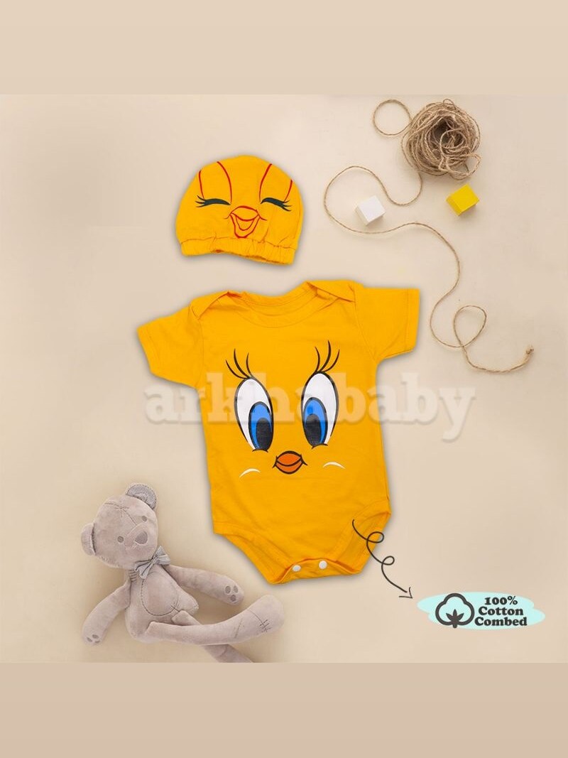JUMPER BAYI BAJU BAYI KARAKTER/KOSTUM BAYI/ baju bayi lengan pendek/ (SNI ) foto 6