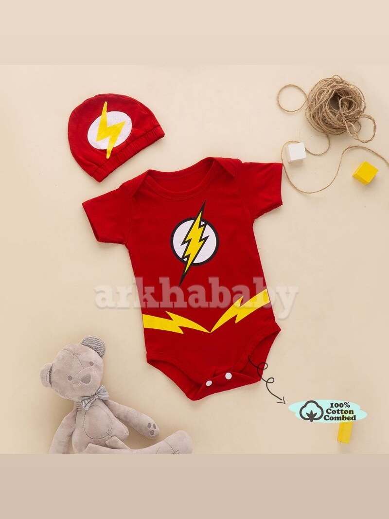 Baju bayi Jumper bayi hero Flaz/jumpsuit baby Flaz foto 2
